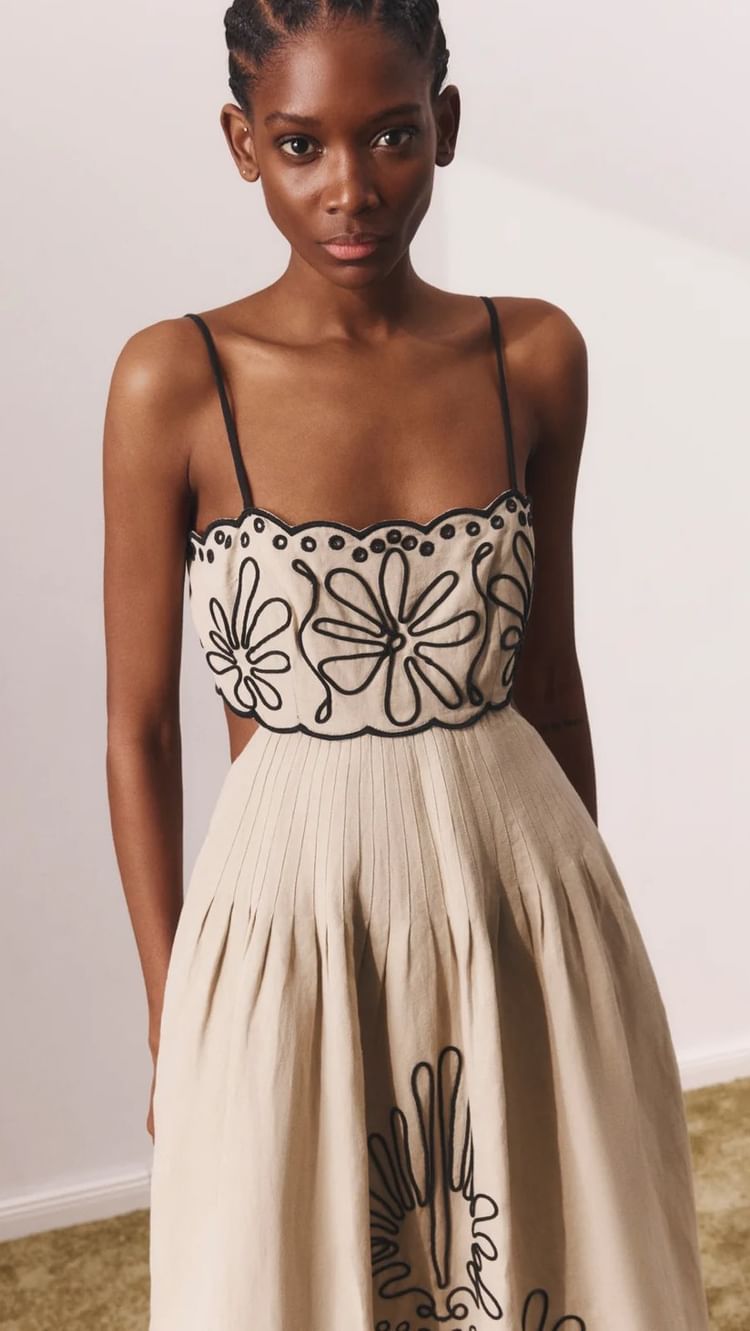 Beautiful Fashion Printed Large Swing Dress Dresses