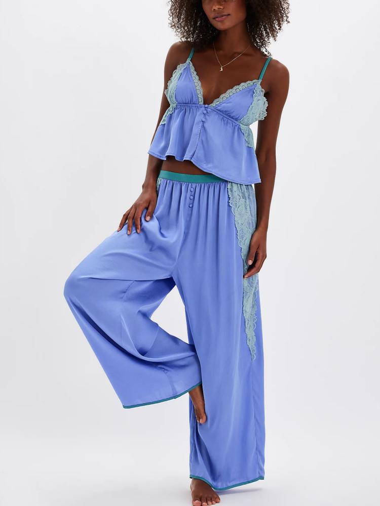 Glamorous Camisole Summer Trousers Home Wear Fashion Casual Suit