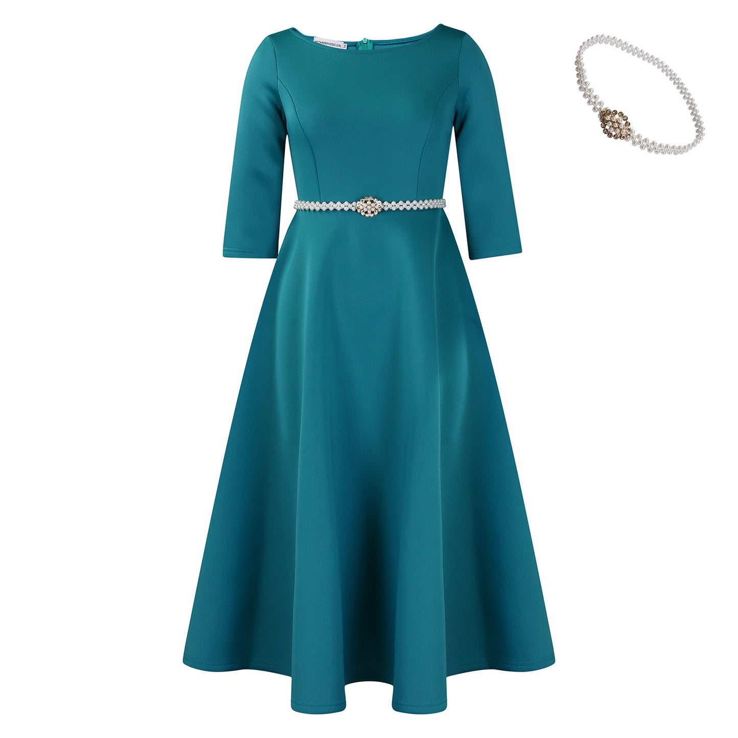 Solid Color Large Swing Elegant Dress Skirts