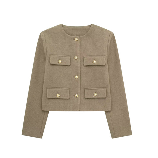 Elegant Attractive Popular Autumn Flip Decoration Jackets