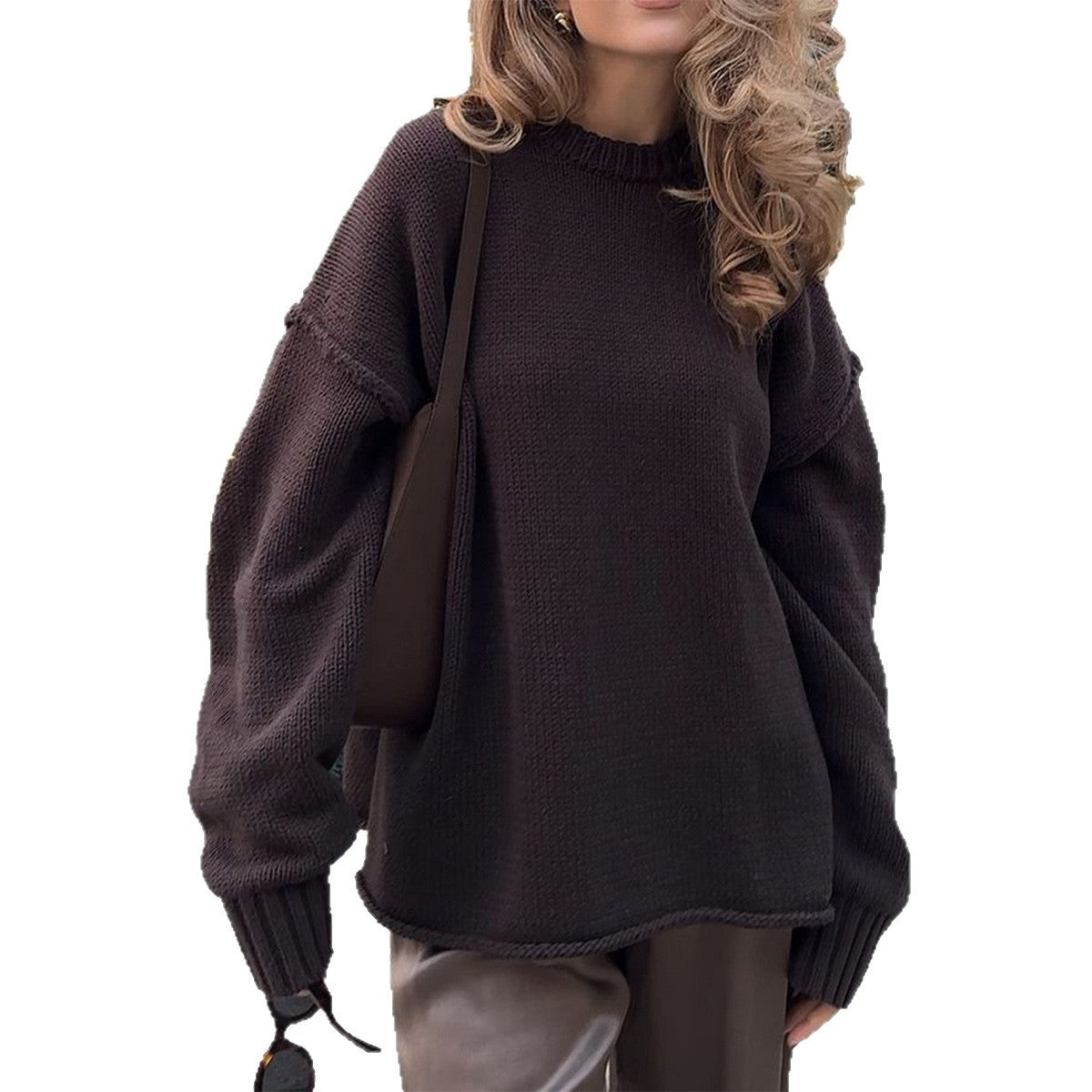 Women's Kai Kuo Lazy Vacation Versatile Wool Knitwear