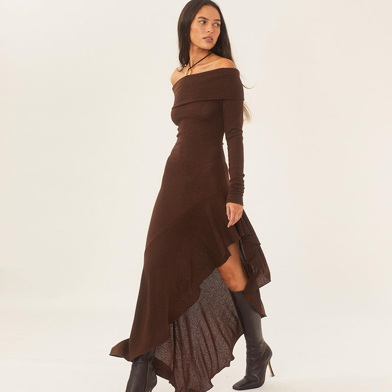 Women's Style Fashion Wear Elegant Long Sleeve Dresses
