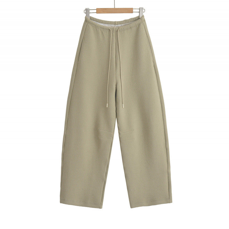 Women's Waist Banana Library Lazy Thick Loose Pants