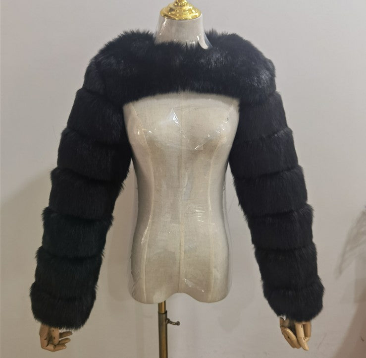 Women's Fur Shawl Super Fashion Wear Sexy Coats