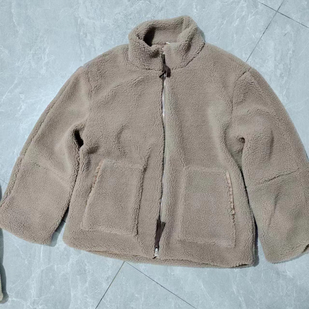 Women's Casual Long Sleeve Oversized Warm Double Zipper Sweaters