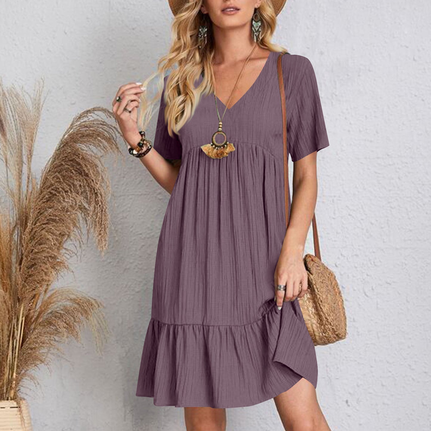 Women's Summer Loose Casual Sleeve Waist Shorts