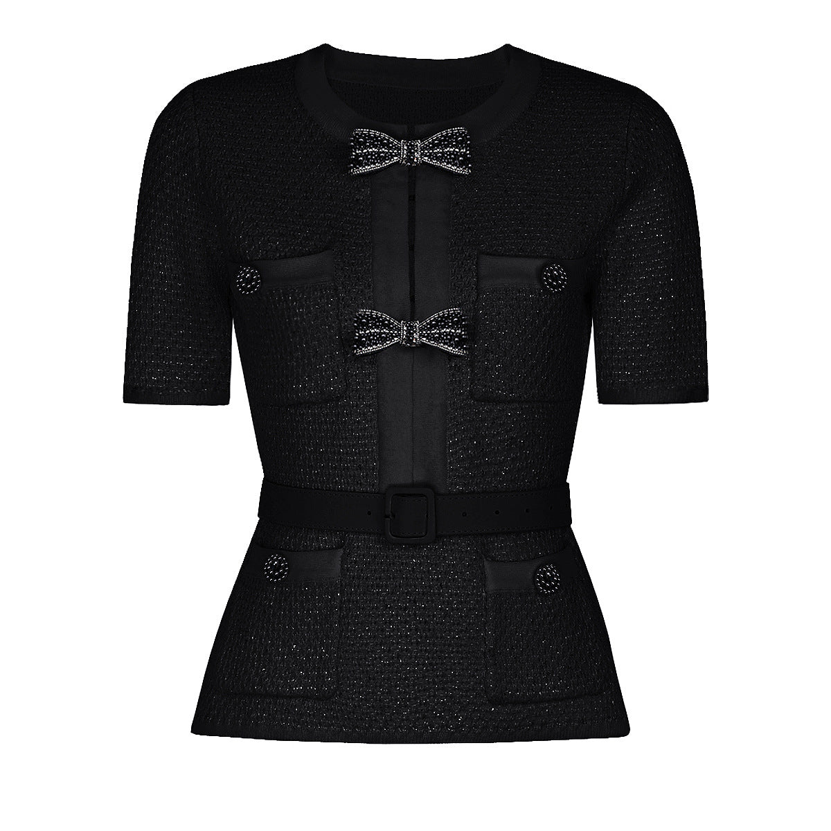 Women's Attractive Slouchy Beaded Belt Slimming Skirts