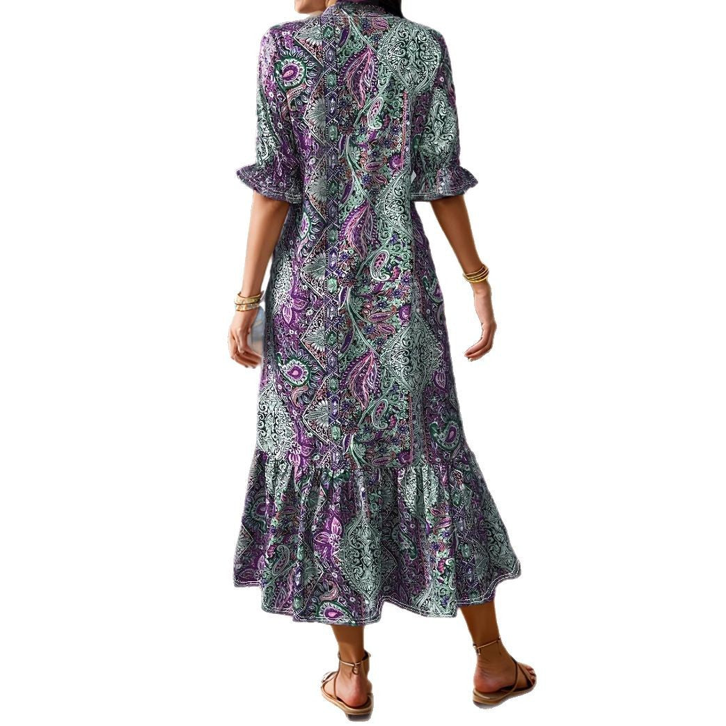 Attractive Casual Comfortable Women's Printed Fashion Dress