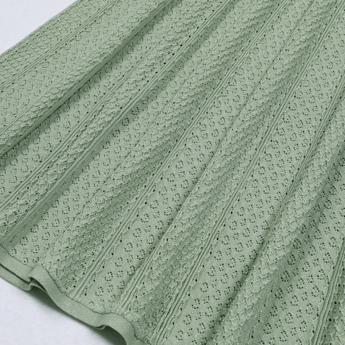 Women's Quality Bright Silk Summer Fashionable Knitted Slim Dresses