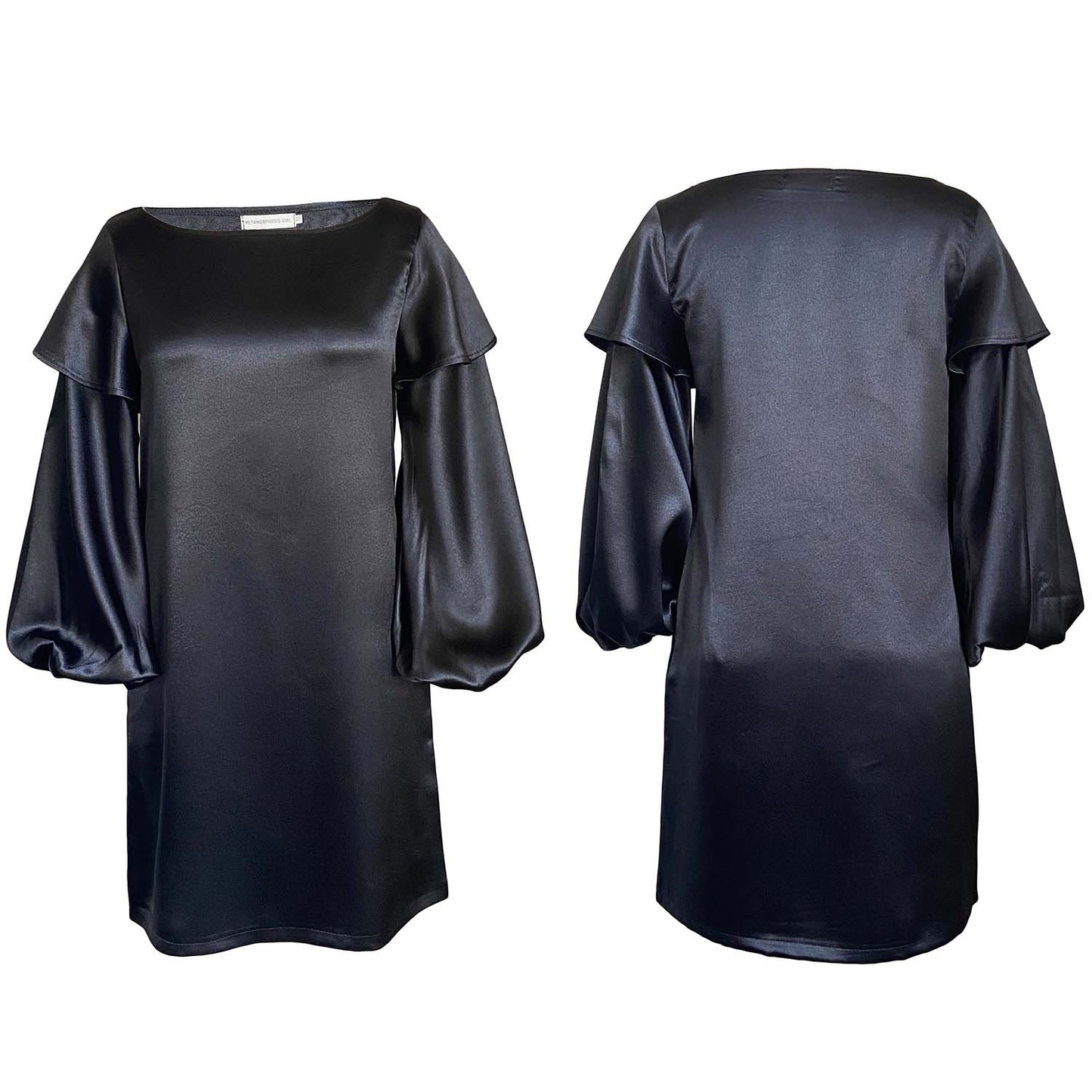 Women's Fashion Wear Loose Puff Sleeves African Dress