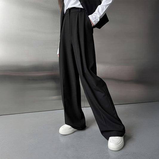Women's Cool Draping Trousers Loose Straight Pants