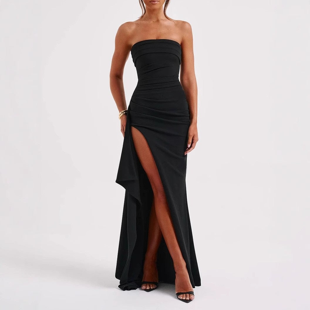 Women's Tube Light Luxury High-grade Hip Long Skirts
