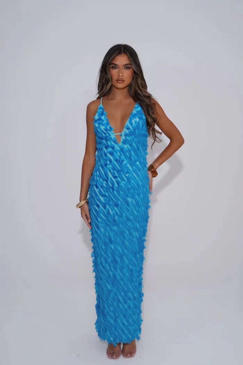 Sequins Sexy Dress Halter Party Ladies Dresses