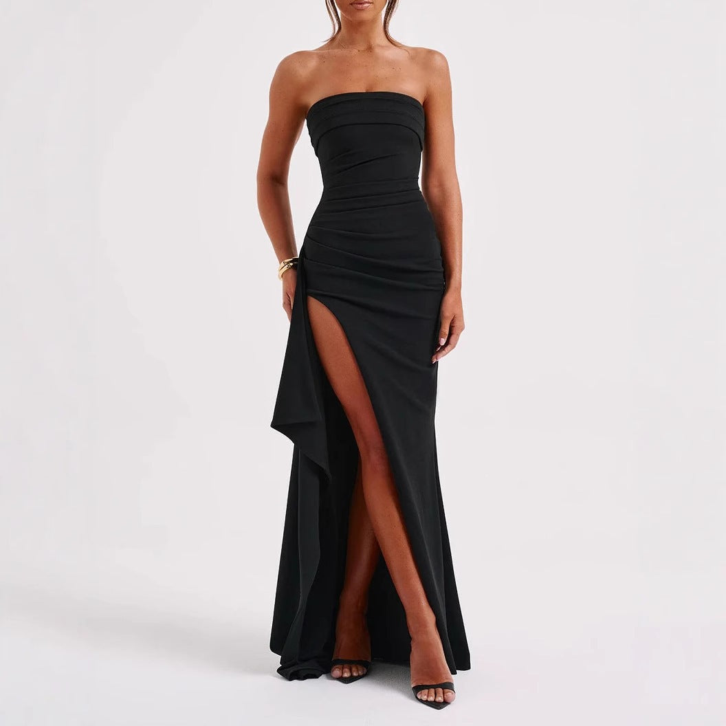 Women's Tube Light Luxury High-grade Hip Long Skirts