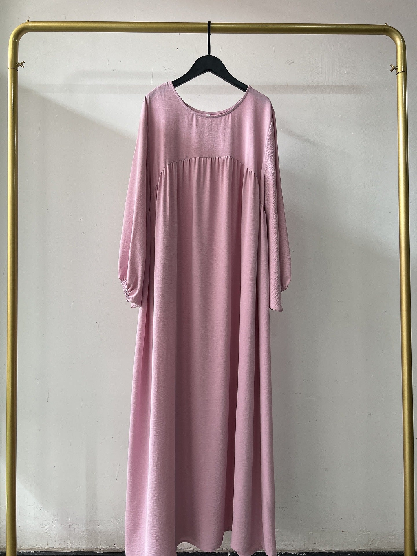 Large Swing Solid Color Loose Sweet Dress