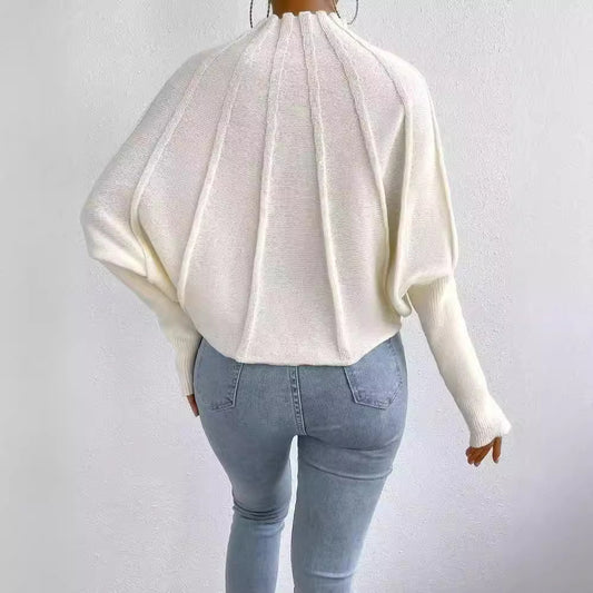 Women's Knitted Pullover Elegant Inner Match Sweater