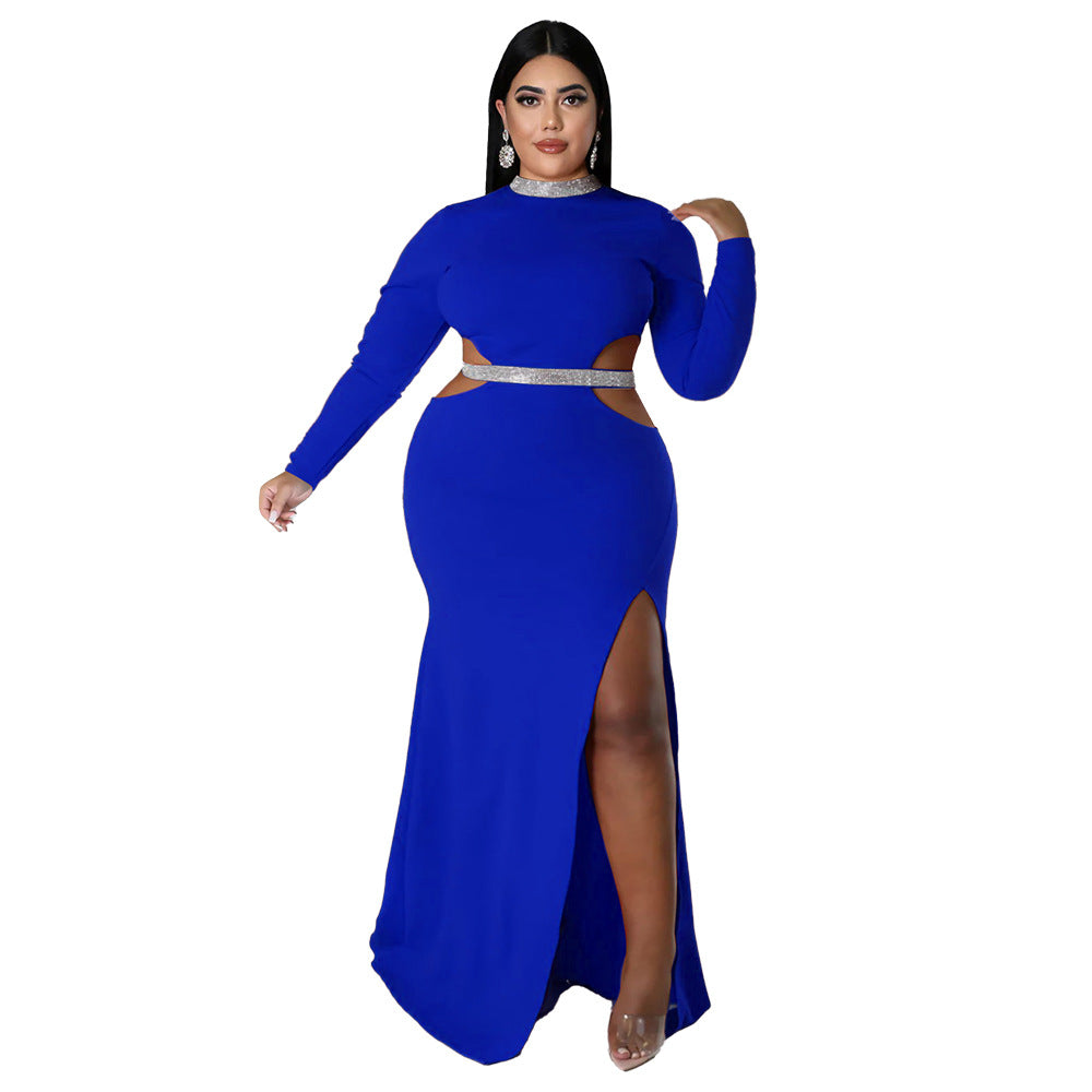 Women's Autumn Fashion Wear Sexy Waist Split Dresses