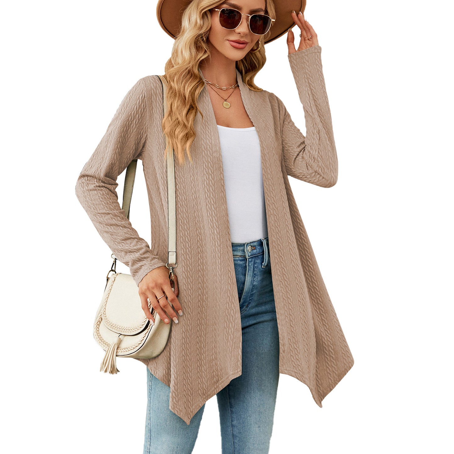 Women's Solid Color Loose Long Sleeves Women's Sweater