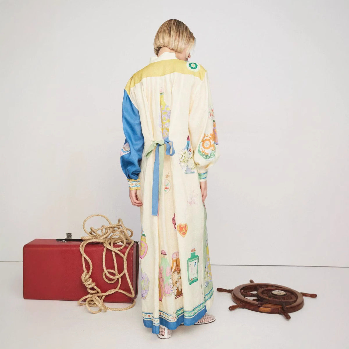 Innovative Unique Casual Fashion Printed Long Dress