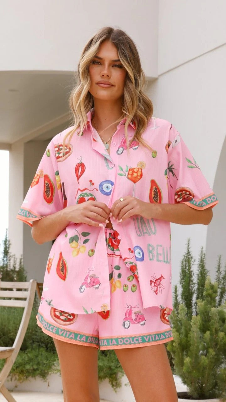 Durable Slouchy Elegant Unique Printed Shirt Suits
