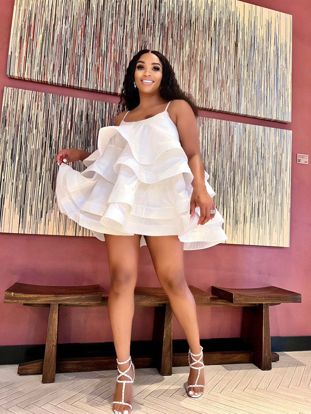 Women's Trendy Sling Layered Sexy Dress Dresses