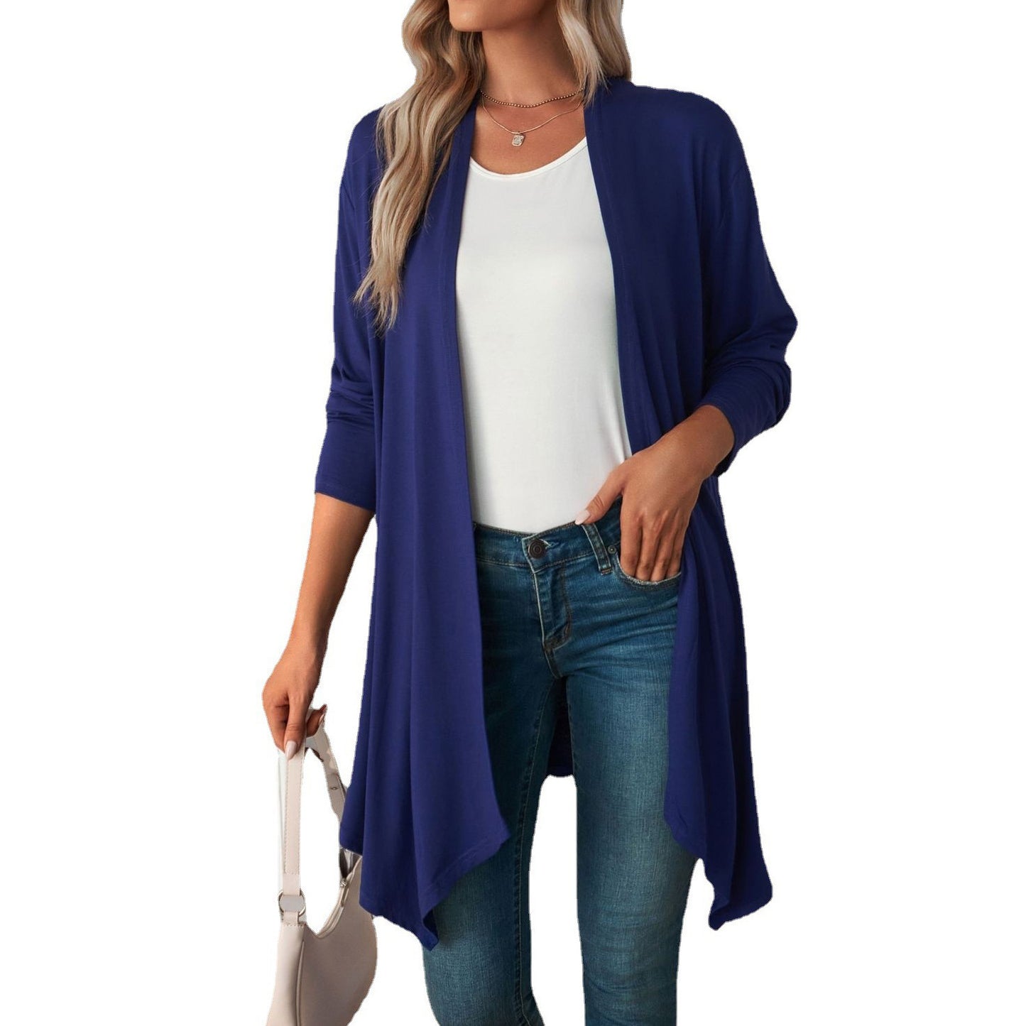 Women's Autumn Solid Color Long Sleeve Casual Women's Sweater