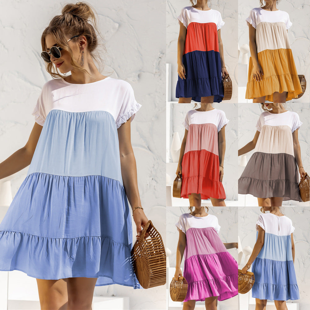 Slouchy Summer Daily Princess Style Cake Dress