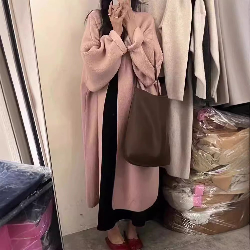 Women's Korean Style Lazy Long Knitted Loose Knitwear