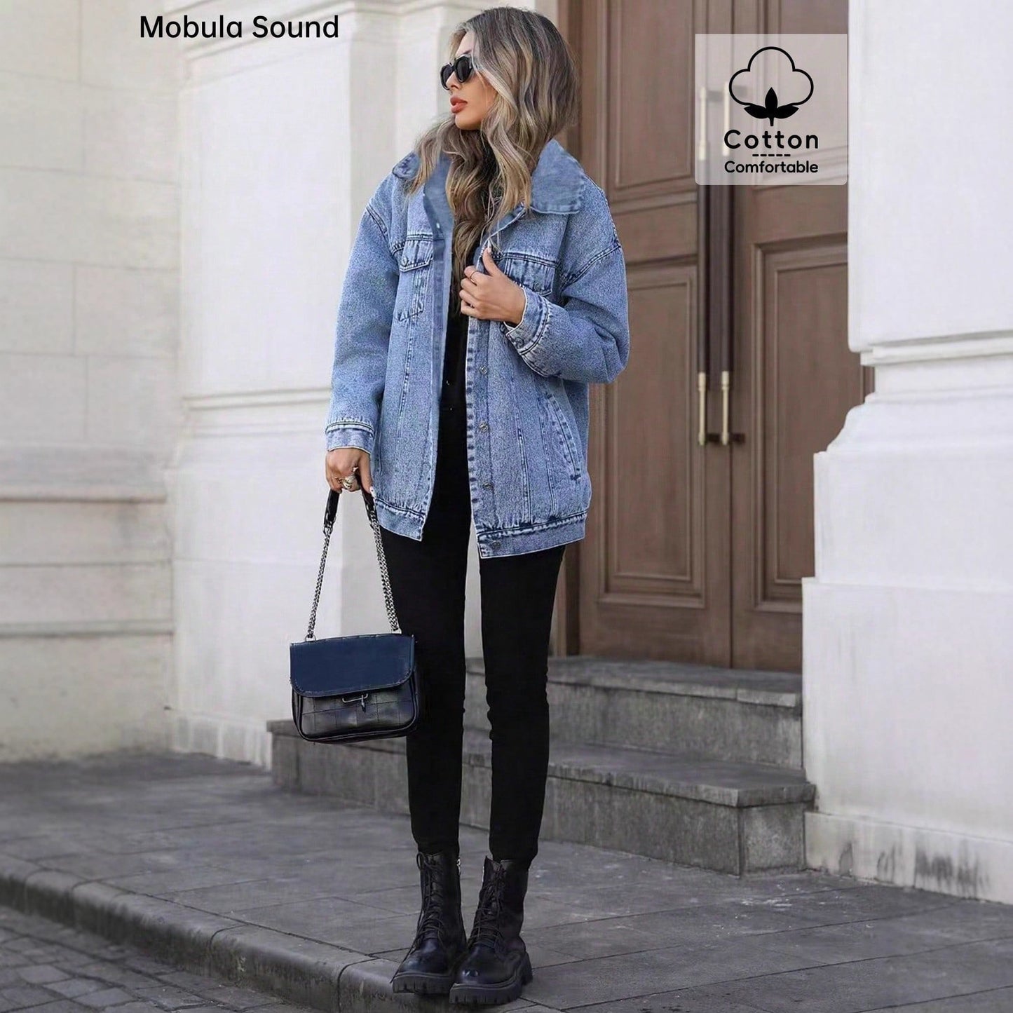 Women's New Loose Fashion Wear Denim Jackets