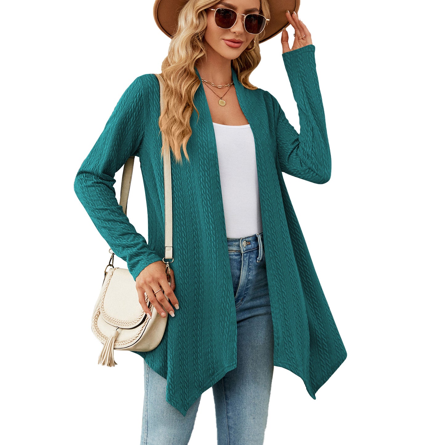 Women's Solid Color Loose Long Sleeves Women's Sweater