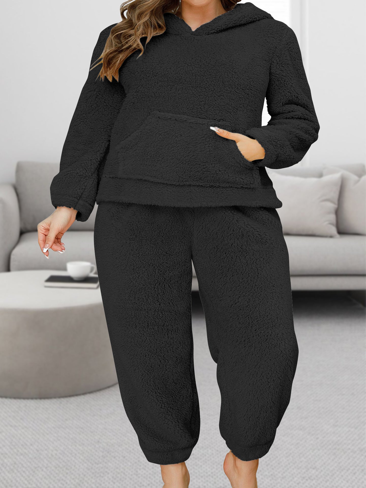 Women's Fashion Casual Pocket Loose Comfortable Suits