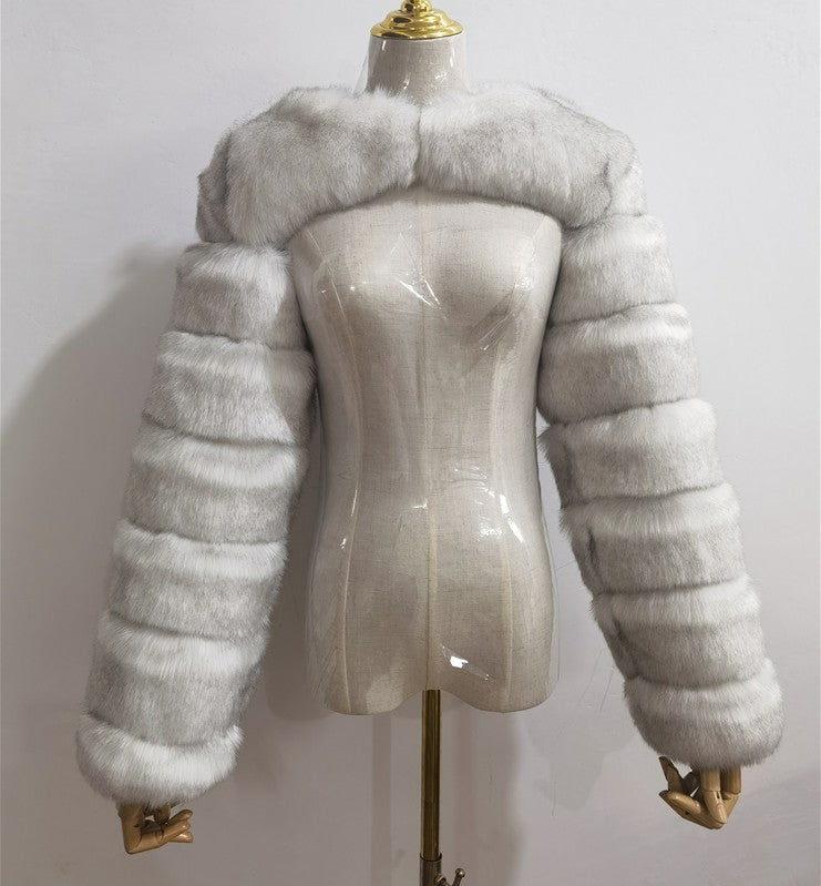 Women's Fur Shawl Super Fashion Wear Sexy Coats