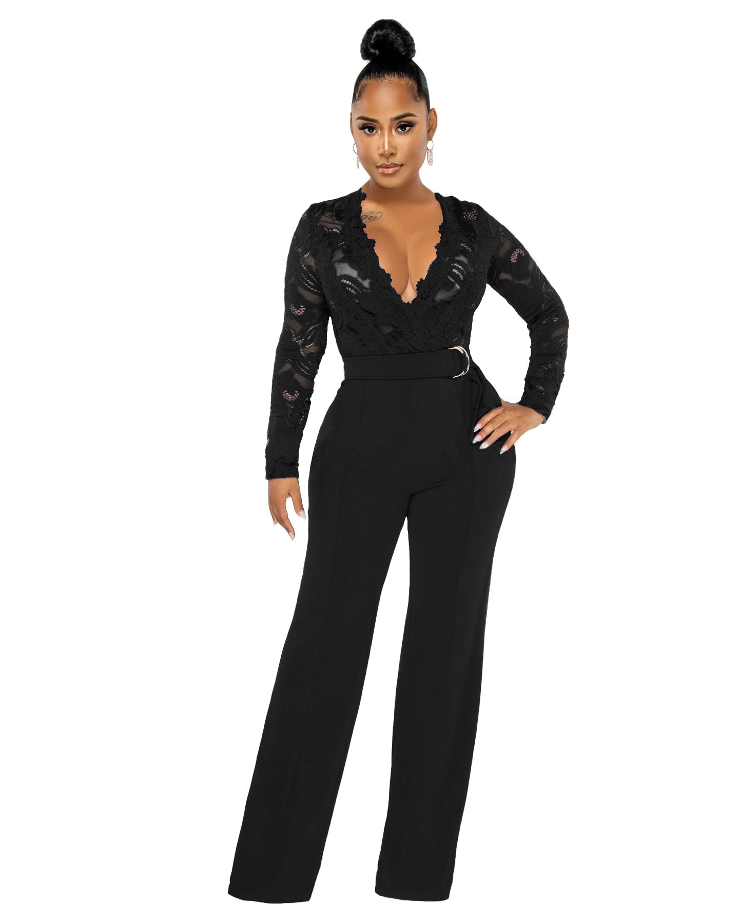 Innovative Fashion Sexy Casual Slim Lace Jumpsuits