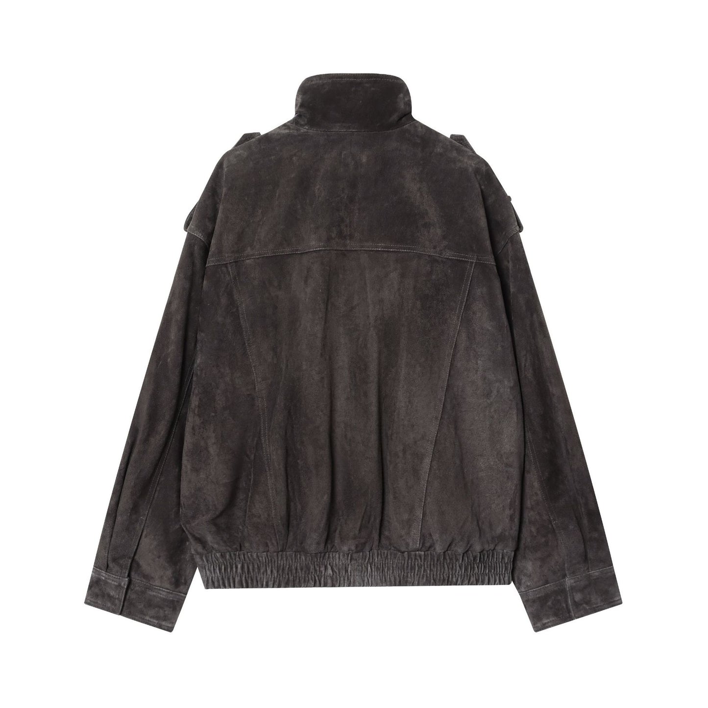 Durable Autumn Suede Texture Loose Leather Jackets