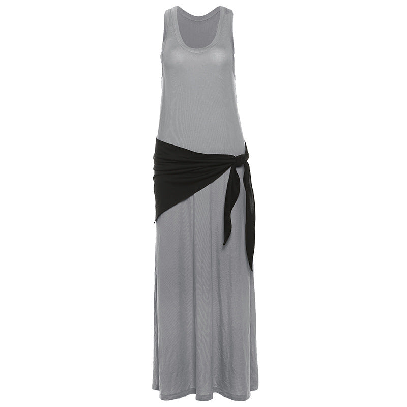 Women's Solid Color Slim Slimming Street Fashion Dresses