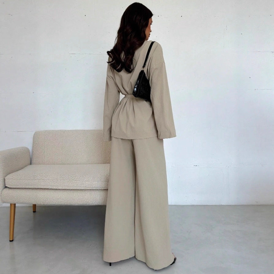 Innovative Women's Temperament Long Sleeve Elegant Fashion Casual Suit