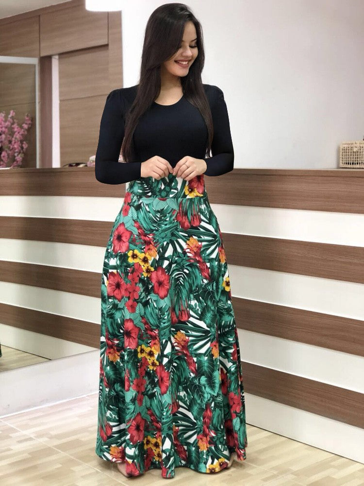Pretty Women's Spring Style Retro Swing Dress