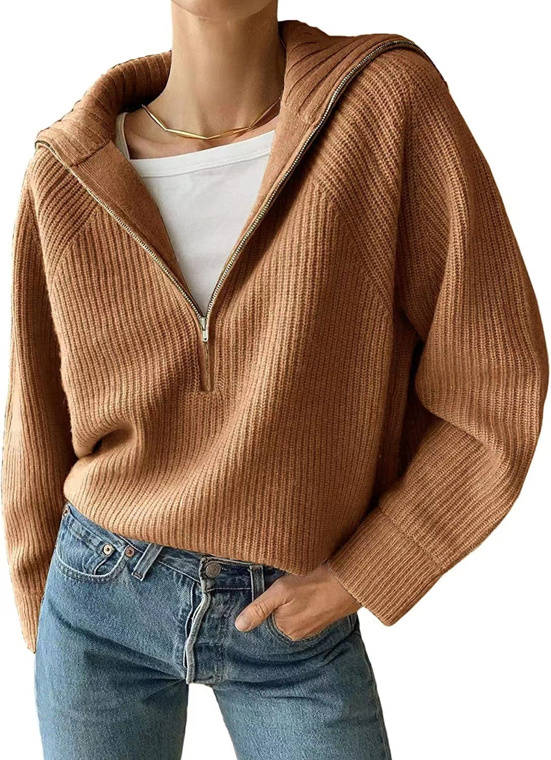 Women's New Knitted Personality Fashion Trend Knitwear