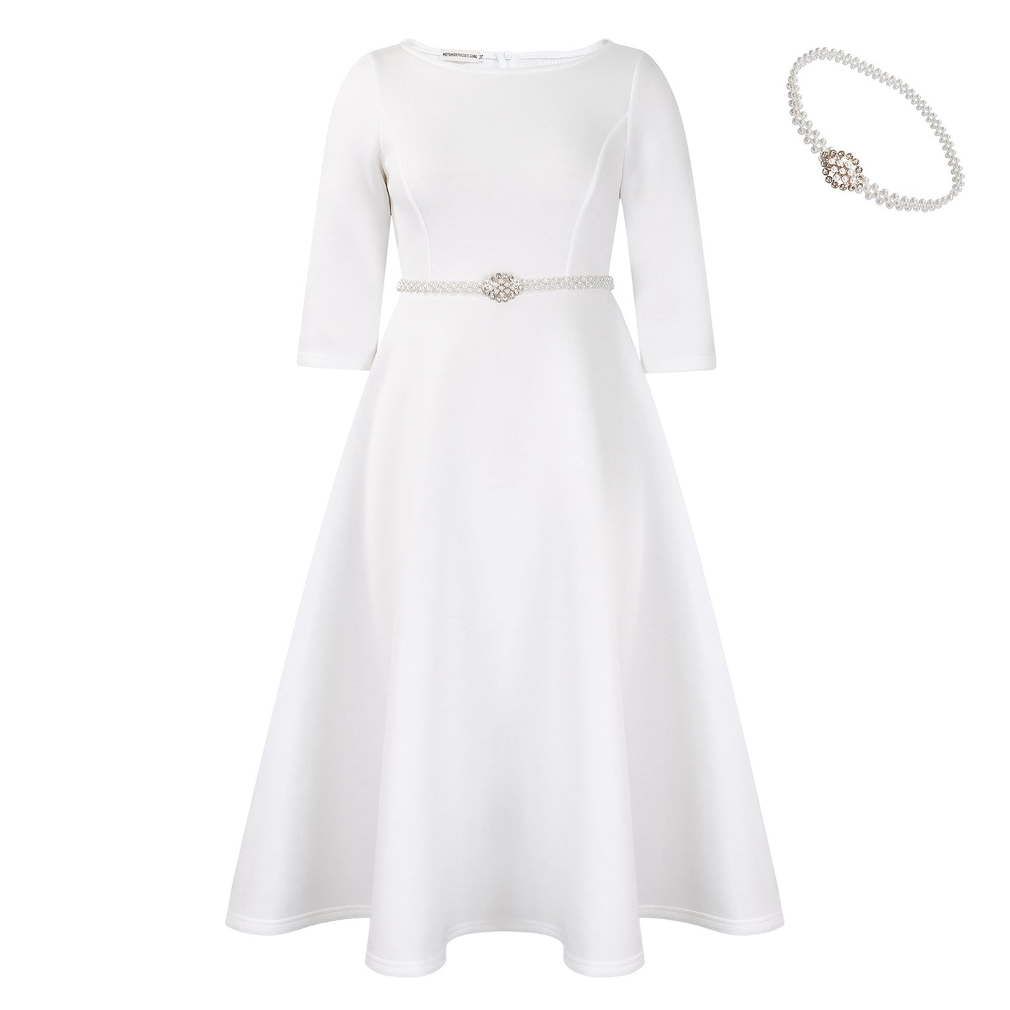 Solid Color Large Swing Elegant Dress Skirts