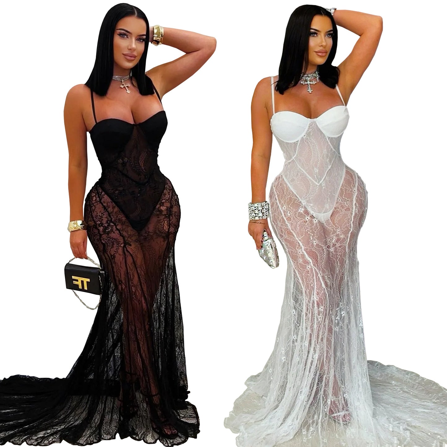 Women's Fashion Wear Sexy Lace Dress Dresses