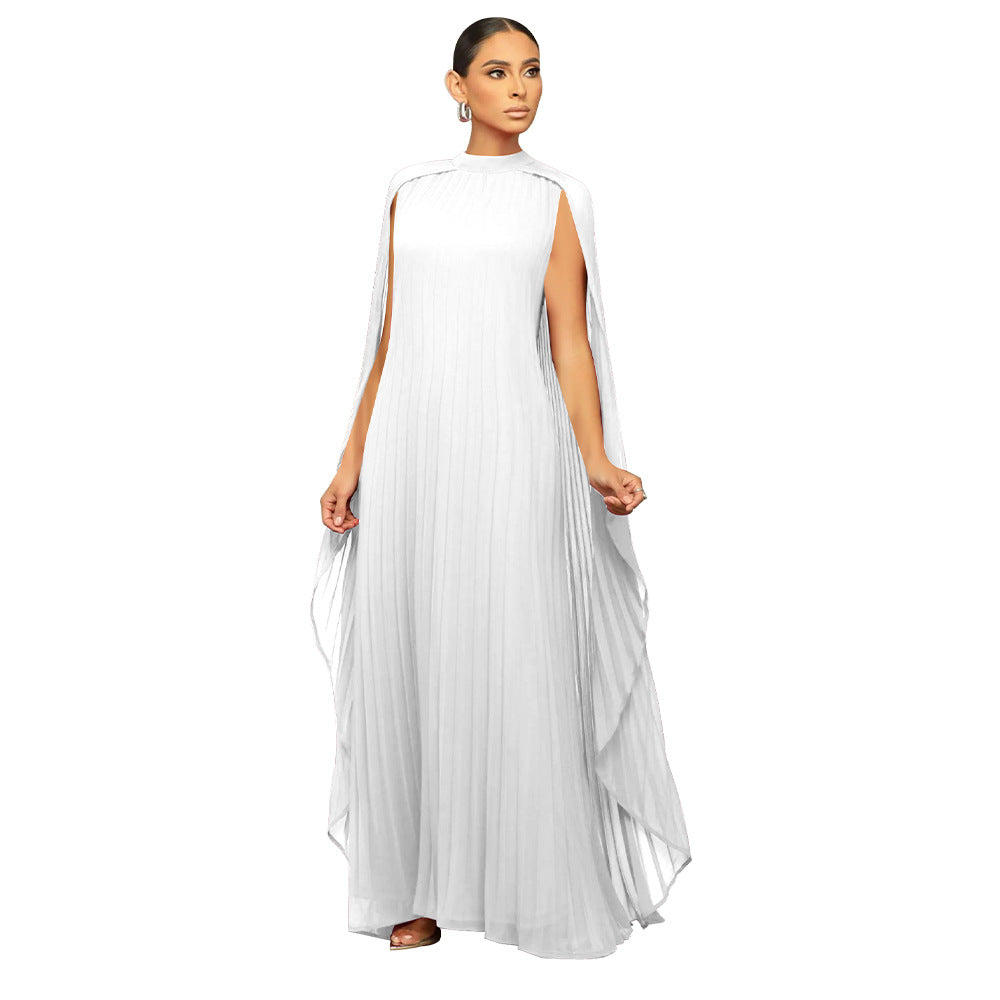 Women's Fashion Wear Solid Color Chiffon Dress Dresses