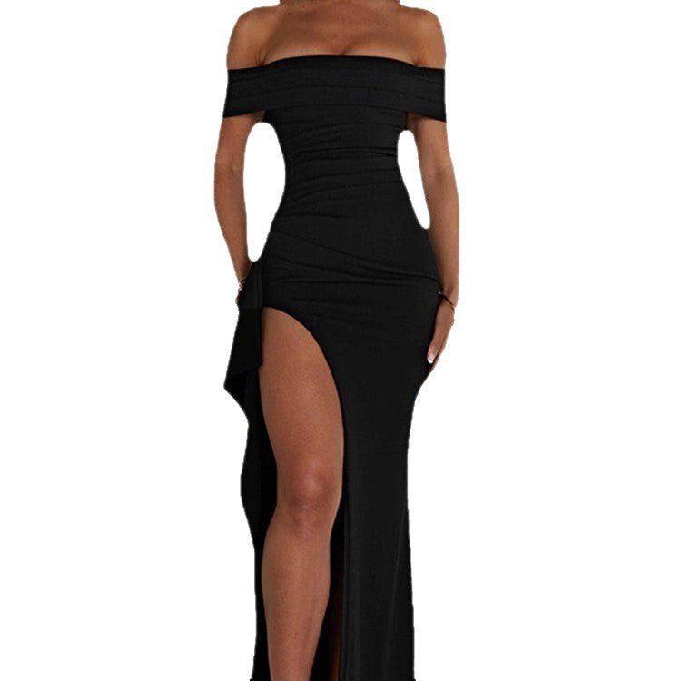 Women's Spring Sexy Elegant Party Split Dress