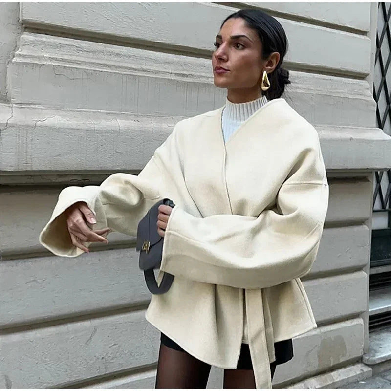 Women's Attractive Versatile Long-sleeved Loose Design Jackets