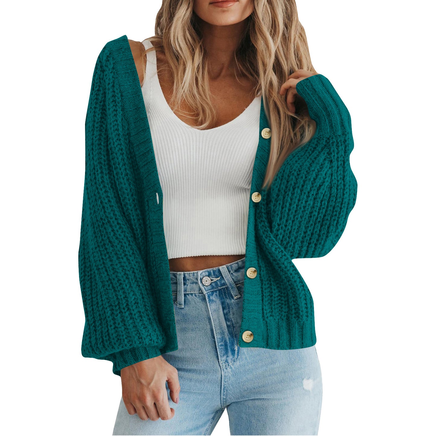 Women's Versatile Classy Glamorous Loose Knitted Knitwear