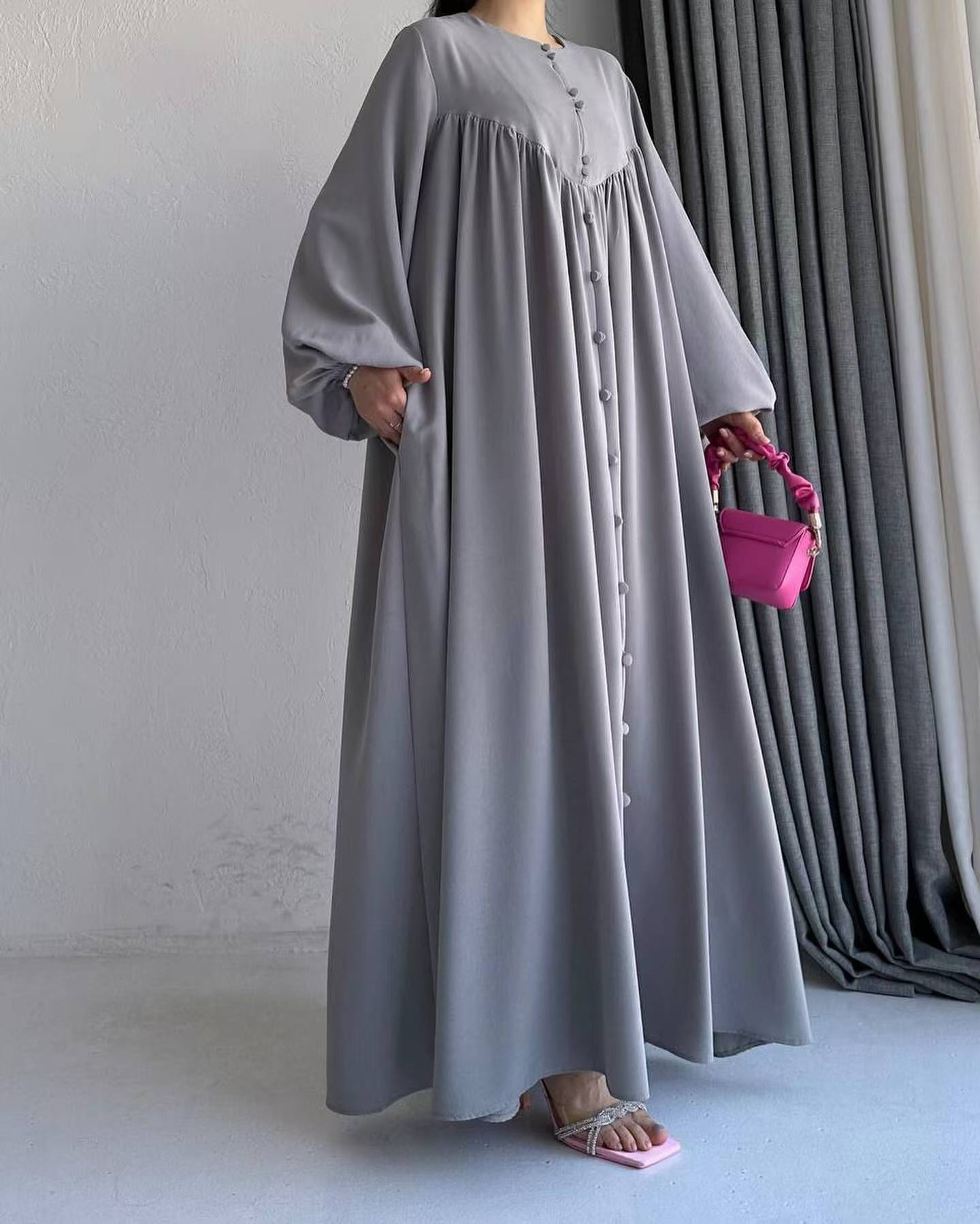 Muslim Robe Large Swing Fashion Temperament Dresses
