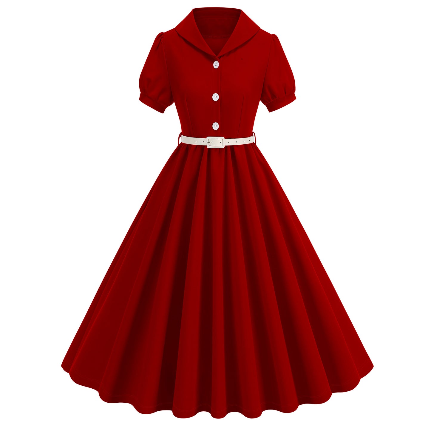 Women's Dress Sleeve Summer Retro Elegant Large Dresses