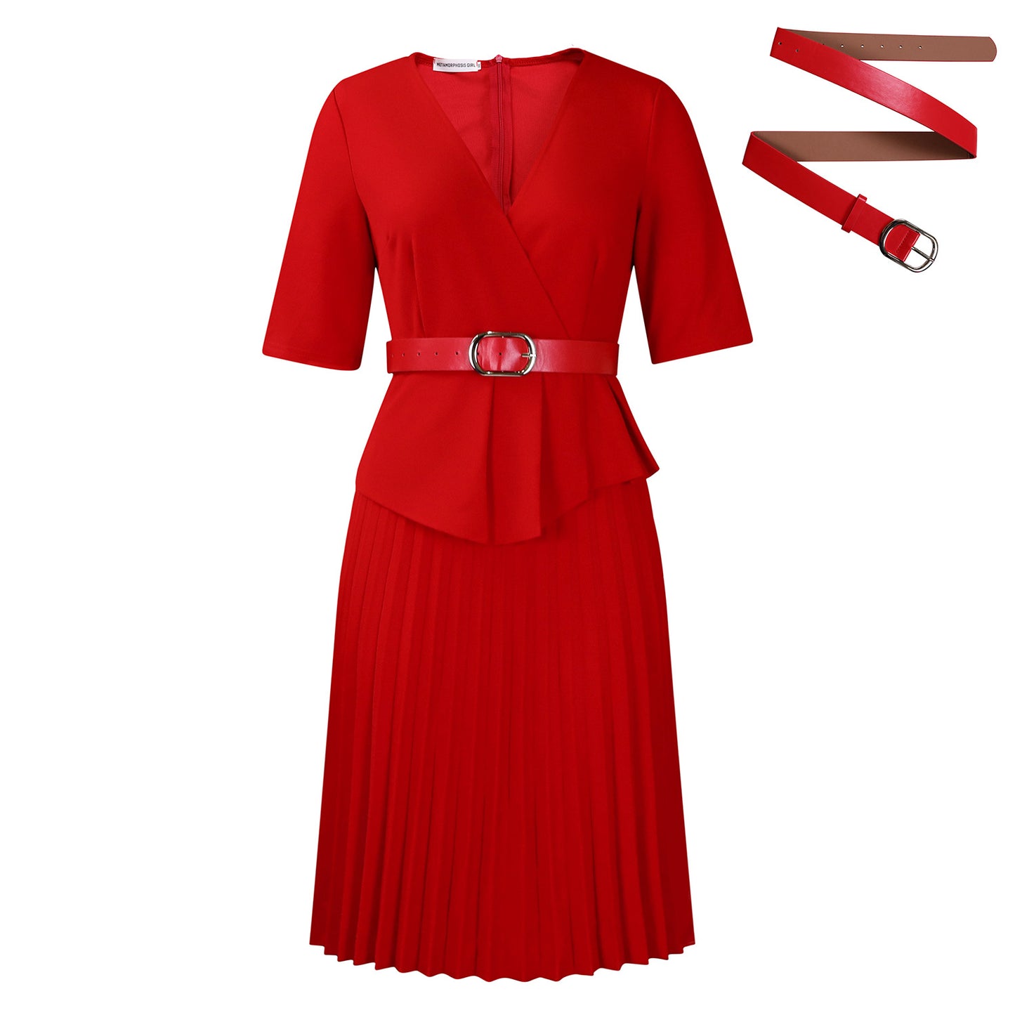 Women's Fashion Temperament Ol Pleated African Dress Dresses