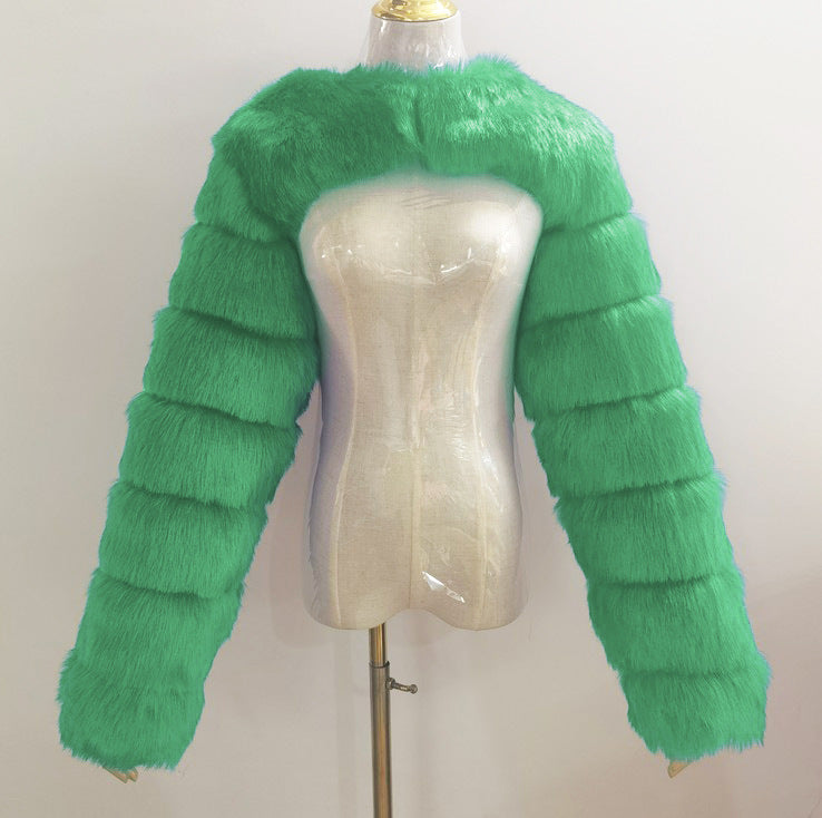 Women's Fur Shawl Super Fashion Wear Sexy Coats
