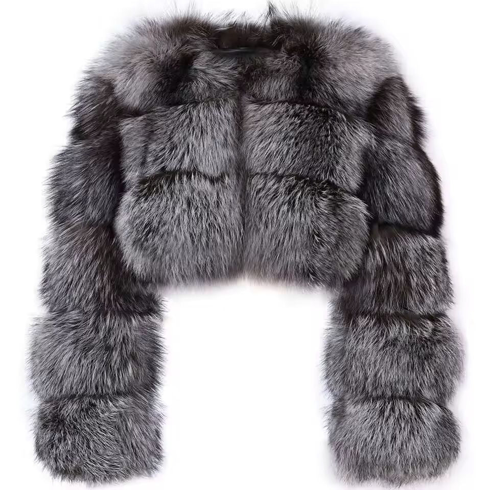 Fur Imitation Fox Furry Environmental Protection Coats