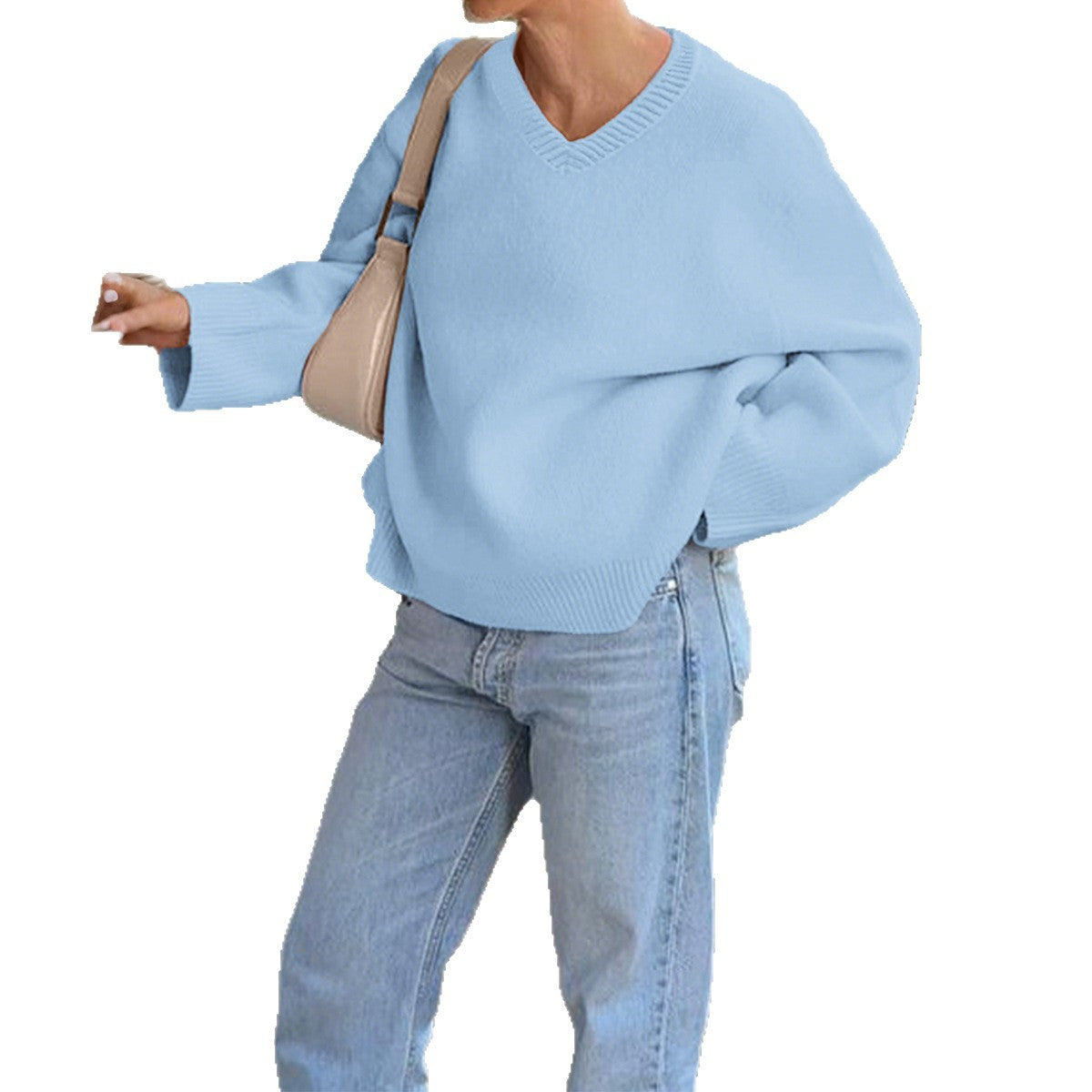 Women's Casual Simple Solid Color Long-sleeved Shirt Blouses